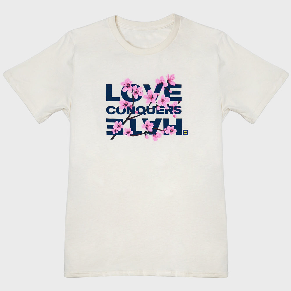 Love Conquers Hate® Limited Edition Cherry Blossom T-Shirt