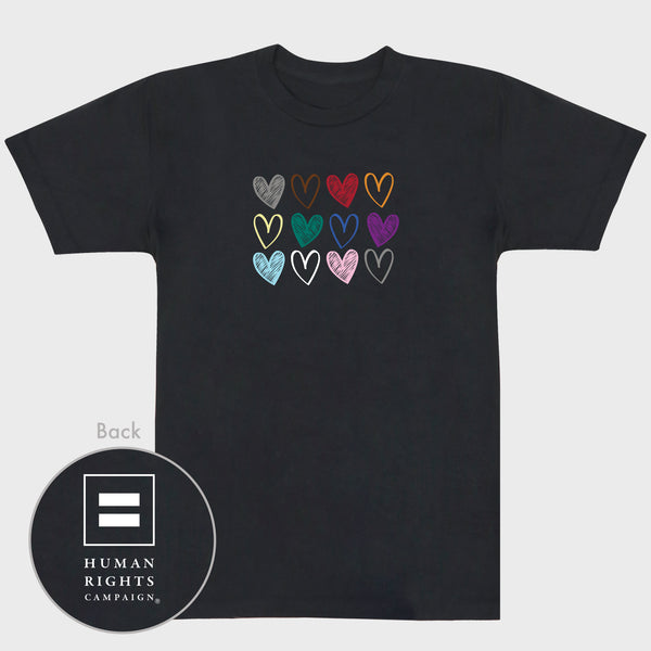 Picture of Rainbow Hearts T-Shirt