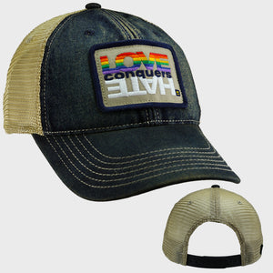 Thumbnail 1 of Rainbow Love Conquers Hate® Cap