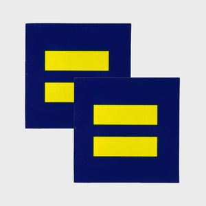 Thumbnail 1 of Equality Static Cling Sticker 2 Pack