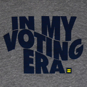 Thumbnail 2 of In My Voting Era Ringer T-Shirt
