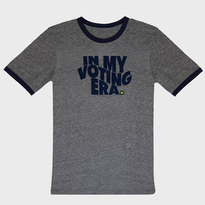 Thumbnail 1 of In My Voting Era Ringer T-Shirt