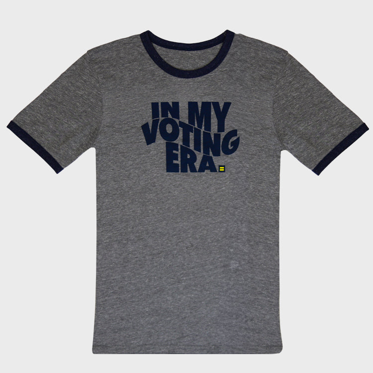 Image 1 of In My Voting Era Ringer T-Shirt