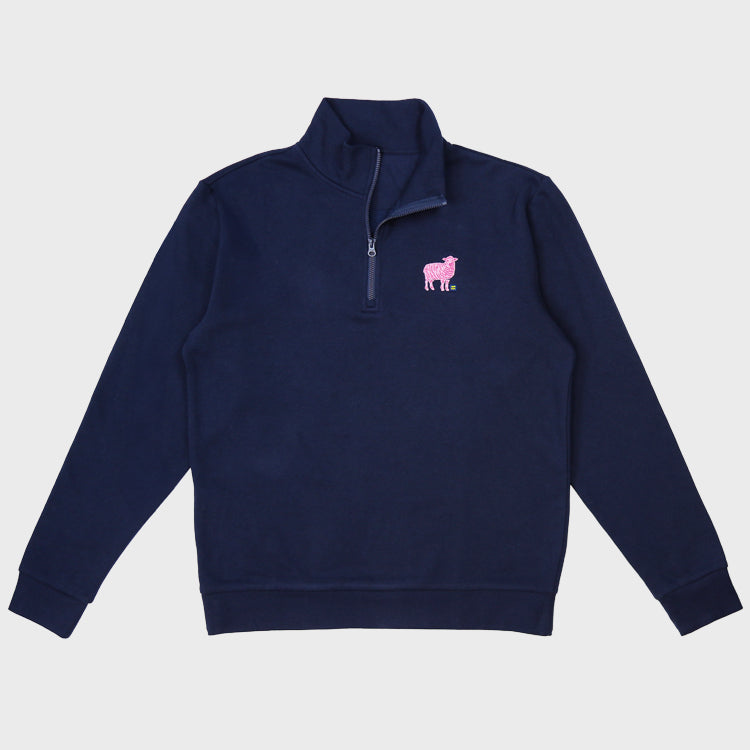 I'm the Pink Sheep of the Family Quarter Zip Sweatshirt – Official