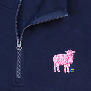 Thumbnail 2 of I'm the Pink Sheep of the Family Quarter Zip Sweatshirt