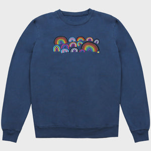 Thumbnail 1 of LGBTQ+ Rainbows Embroidered Sweatshirt