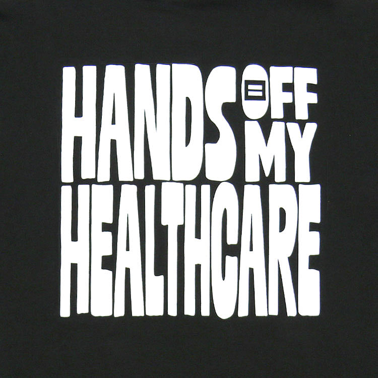 Image 2 of Hands Off My Healthcare T-Shirt