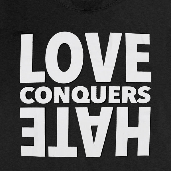 Alternate Picture of Love Conquers Hate® Oversized Heavyweight T-Shirt