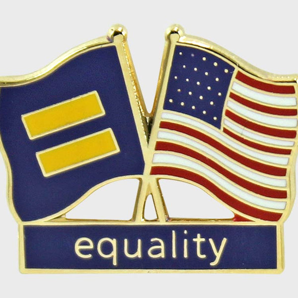 Alternate Picture of Equality Flag Lapel Pin