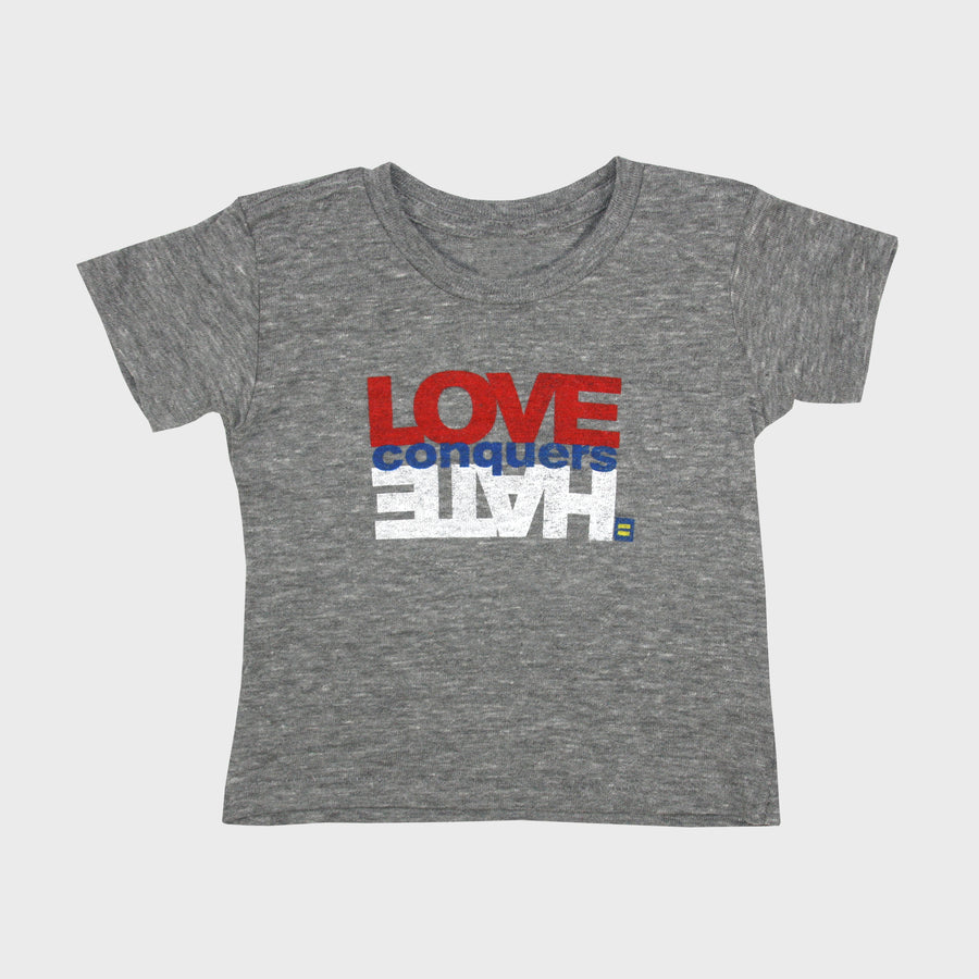 Image 1 of Love Conquers Hate® Baby/Kids T-Shirt