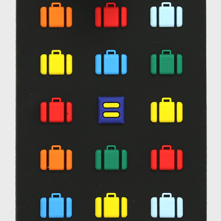Image 2 of Rainbow Luggage Tag