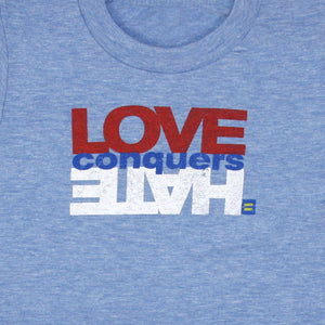 Thumbnail 2 of Love Conquers Hate® Baby/Kids T-Shirt