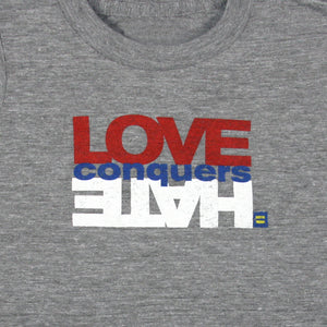 Thumbnail 2 of Love Conquers Hate® Baby/Kids T-Shirt