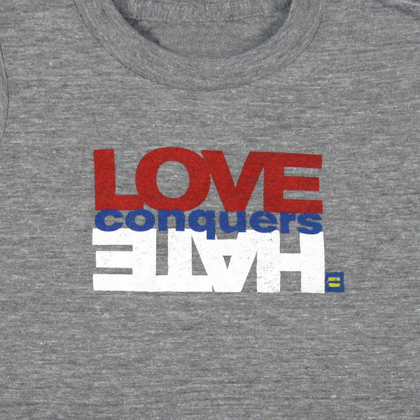 Alternate Picture of Love Conquers Hate® Baby/Kids T-Shirt