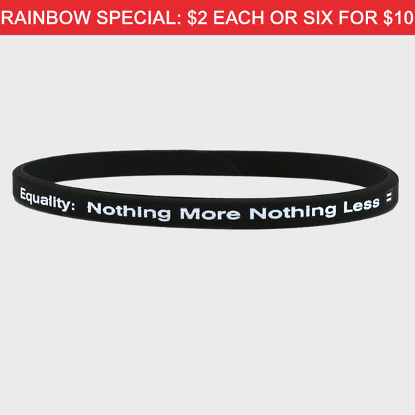 Alternate Picture of Nothing More LGBTQ+ Bracelet