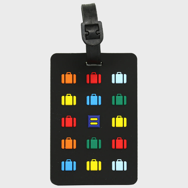Image 1 of Rainbow Luggage Tag