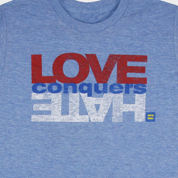 Alternate Picture of Love Conquers Hate® Youth T-Shirt