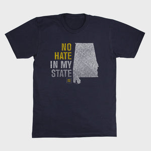 Thumbnail 1 of No Hate in My State T-Shirt