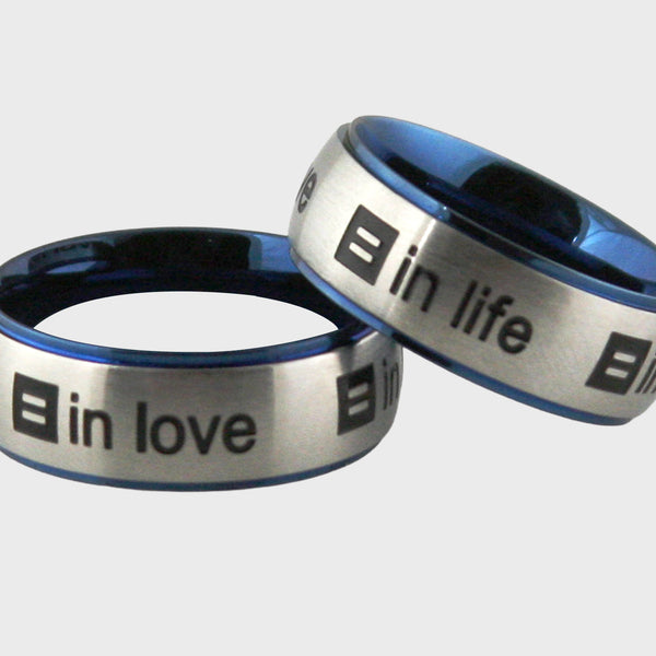 Alternate Picture of Love in Life Ring