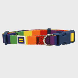 Thumbnail 1 of Rainbow Pride Dog Collar