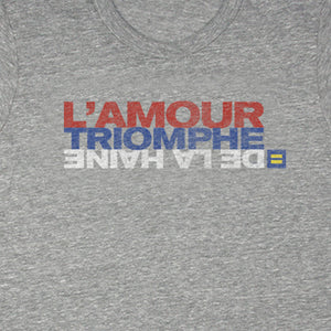 Thumbnail 2 of French Love Conquers Hate® T-Shirt