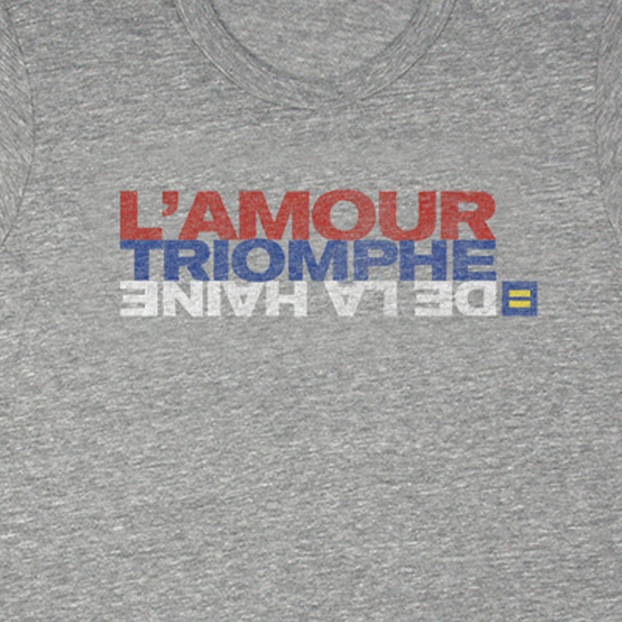 Image 2 of French Love Conquers Hate® T-Shirt