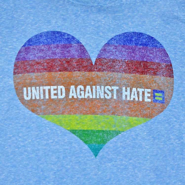 Image 2 of United Against Hate T-Shirt