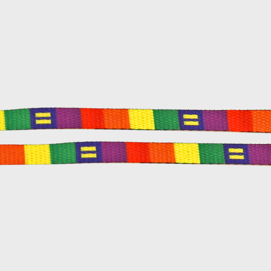 Image 2 of Rainbow Block Shoelaces