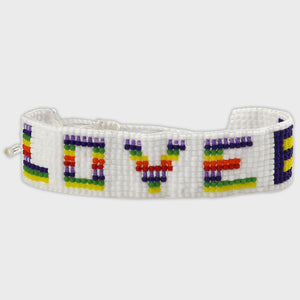 Thumbnail 1 of Love Beaded Wristband