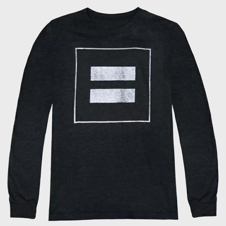 Image 1 of Long Sleeve Equality Logo T-Shirt