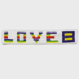Thumbnail 2 of Love Beaded Wristband