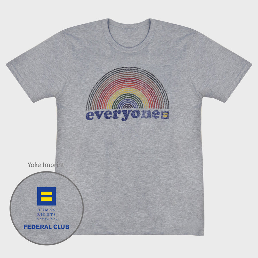 Image 1 of Everyone Rainbow T-Shirt Federal Club Version