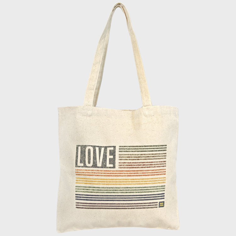Image 1 of Rainbow Flag Tote