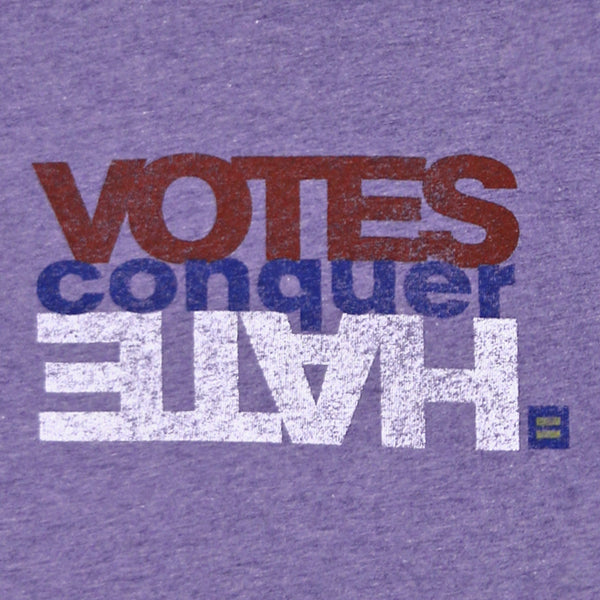 Alternate Picture of Votes Conquer Hate T-Shirt