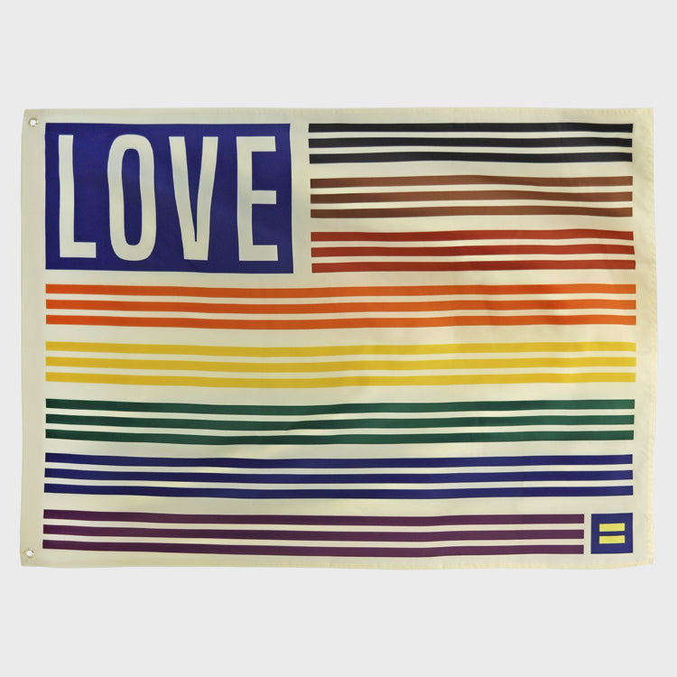 Image 1 of Love Rainbow Flag