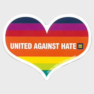 Thumbnail 1 of United Against Hate Car Magnet