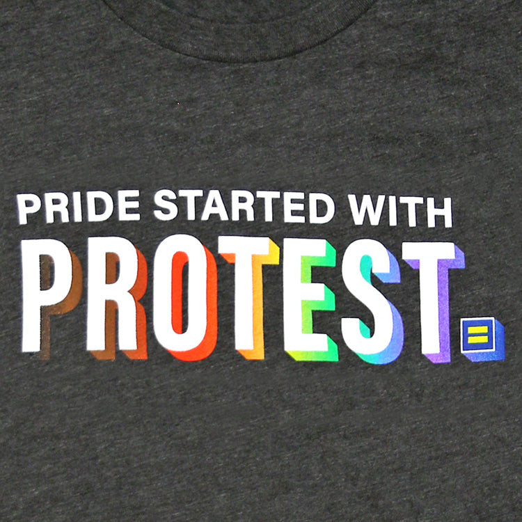 Image 2 of Pride Started With A Protest T-Shirt