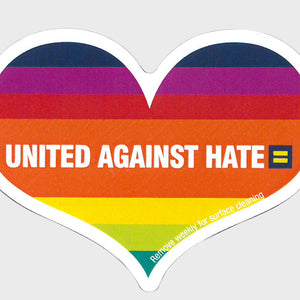Thumbnail 2 of United Against Hate Car Magnet
