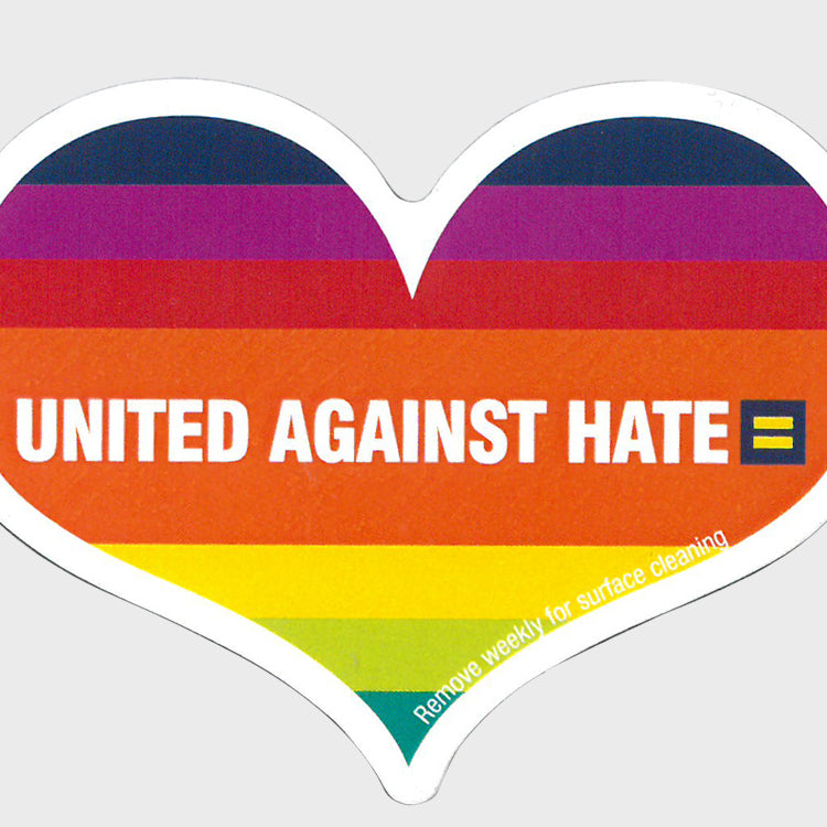 Image 2 of United Against Hate Car Magnet