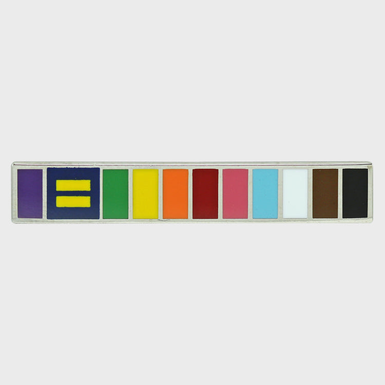 Image 1 of Progress Rainbow Lapel Pin