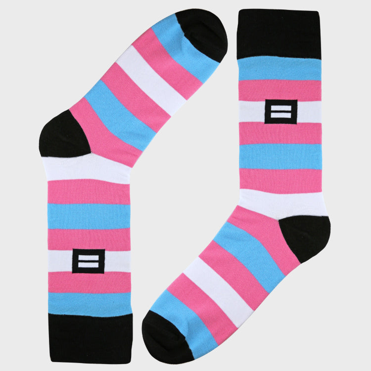 Image 1 of Trans Pride Socks
