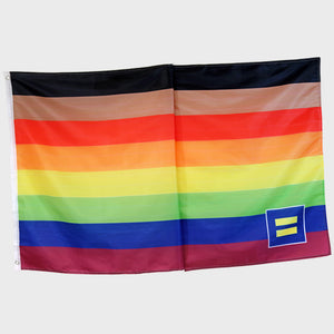 Thumbnail 1 of More Color More Pride Rainbow Flag