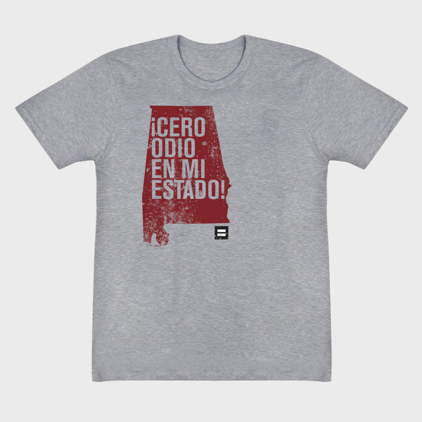 Picture of Spanish No Hate In My State T-Shirt
