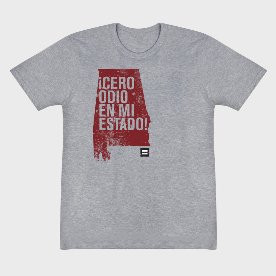 Image 1 of Spanish No Hate In My State T-Shirt