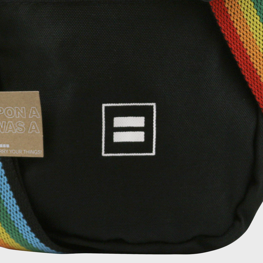 Image 2 of Rainbow Eco-Friendly Everyday Crossbody Bag