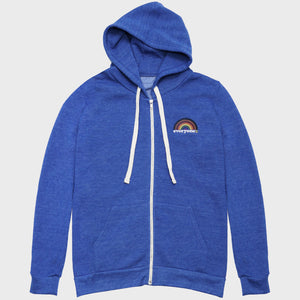 Thumbnail 1 of Everyone Rainbow Embroidered Zip Hoodie