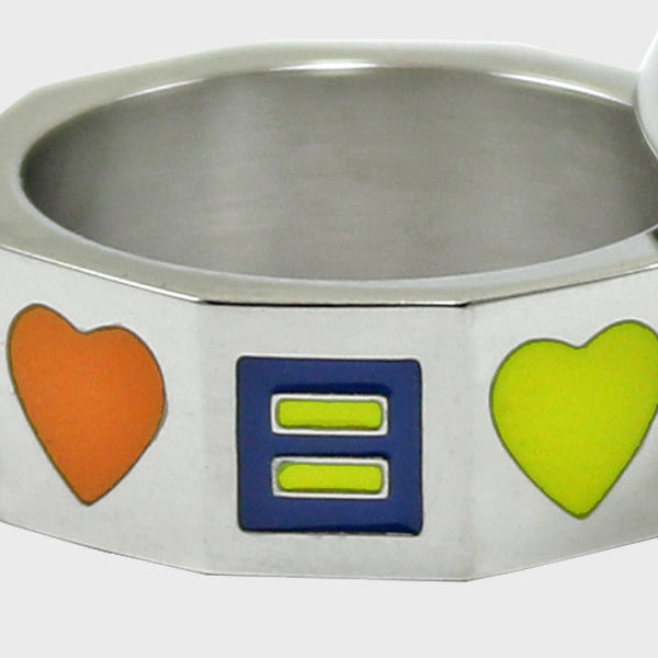 Alternate Picture of Love is Love Ring