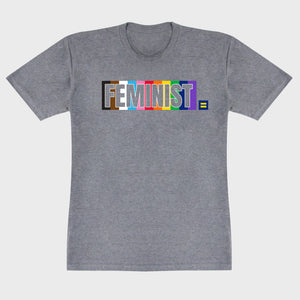 Thumbnail 1 of Feminist Rainbow T-Shirt