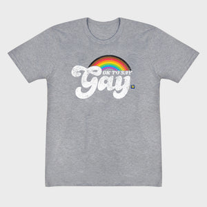 Thumbnail 1 of OK to Say Gay LGBTQ+ T-Shirt