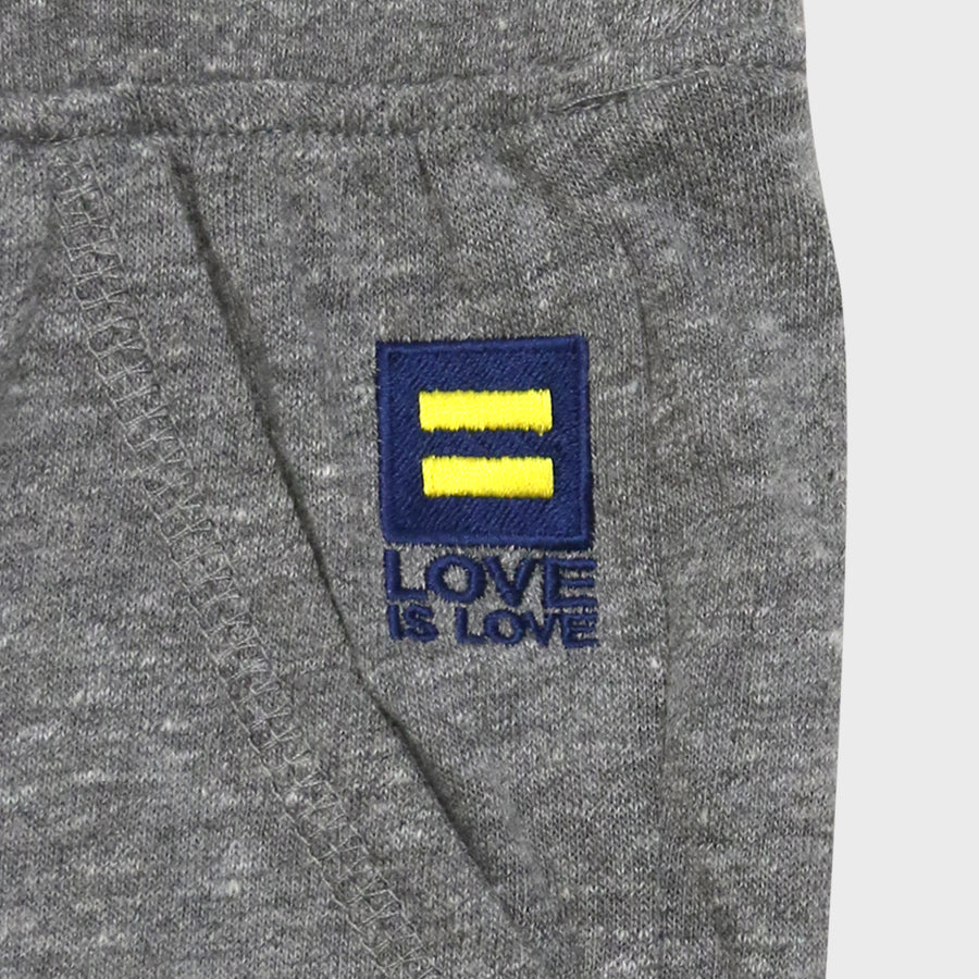 Image 2 of Love is Love Embroidered Sweatpants